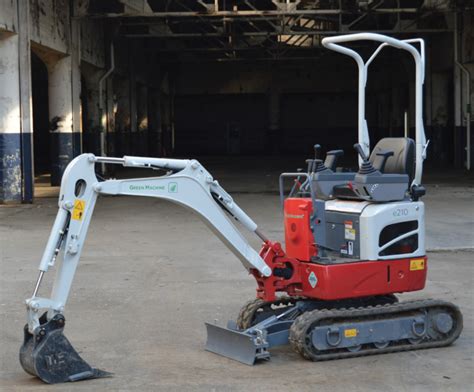 mini excavator rental red deer